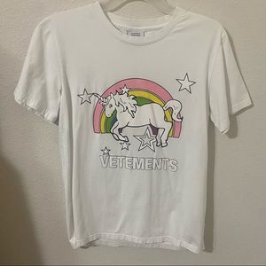 Vetements Unicorn Tee